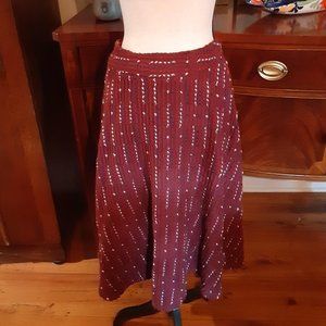 Anthropologie Maeve Midi Skirt Size Medium